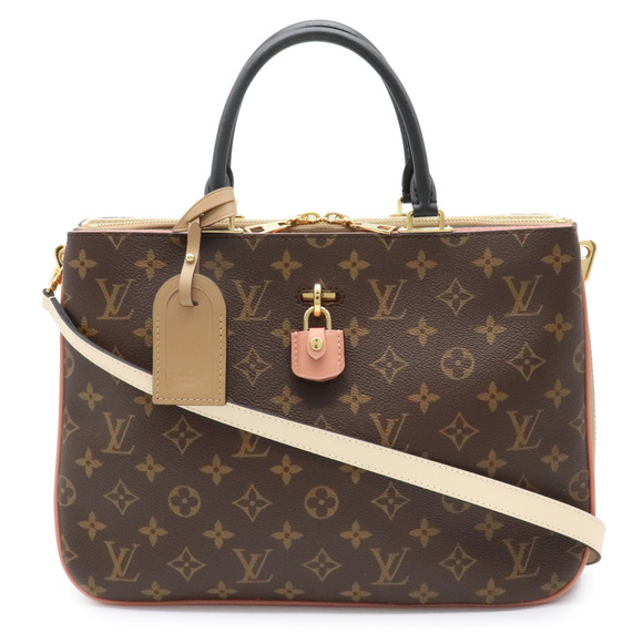 Louis Vuitton Monogram Millefeuille Sesame Peche - Picture 1 of 9